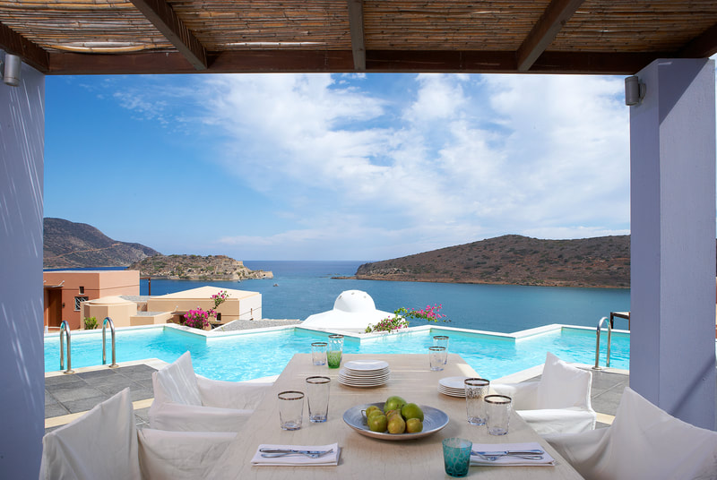Domes of Elounda, Dining and Pool